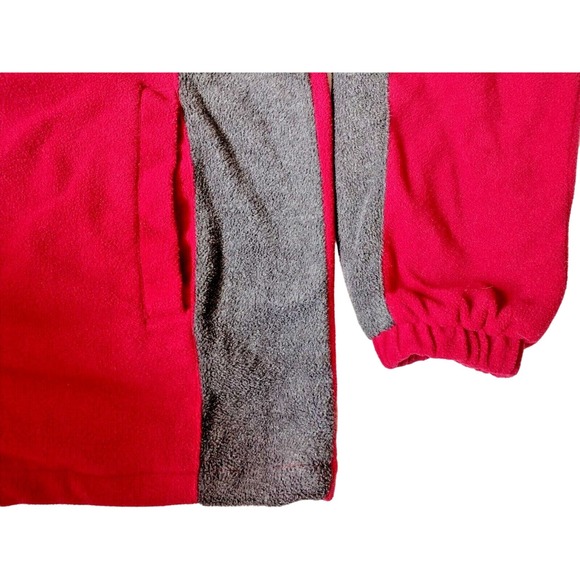 Washington Redskins NFL Men's Size L Fleece Jacket Red Full Zip Lined Retired - Picture 5 of 8